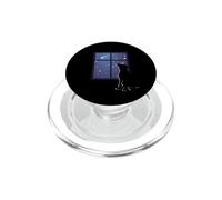 Wishing on a Star Dog Looking Through Window PopSockets PopGrip for MagSafe