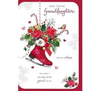 Wishing Well Studios Christmas Card - Granddaughter