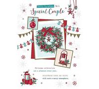 Wishing Well Studios Christmas Card - Happy Christmas to a Special Couple
