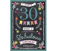 Wishing Well Studios Greetings Card - 30th Birthday