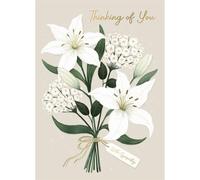 Wishing Well Sympathy Card | Thinking Of You Condolence Card| Lillies Design Studios 5 x 7