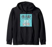 Wishing You a Lucky Vacation Escape Costume Zip Hoodie
