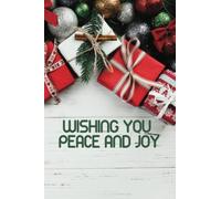 Wishing you peace and joy: Password Keeper with Alphabetical tabs. Internet Address & Password Keeper Logbook, Medium Size 6"x9" Journal Notebook for Password Organization & Saving Website Logins