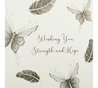 Wishing You Strength & Hope - Handmade Greeting Card / GSM28