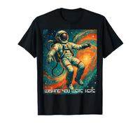 “Wishing You were Here” Space Theme Astronaut T-Shirt