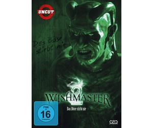WISHMASTER II EVIL NEVER DIES DVD UNCUT EDI. PART 2 MOVIE FILM UK Compatible R2