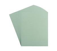 Wishop 20 Sheets Colored Thick Paper Cardstock Blank for DIY Crafts Cards Making, Invitations, Scrapbook Supplies (Sage Green, 8.5 x 11 inches)