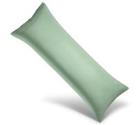 WishSmile Body Cooling Pillowcase Long Pillow Case Breathable Cool Silky Soft Rayon Derived from Bamboo Fabric,Hair and Skin Friendly,Jade Green,1 Pack,20x54IN