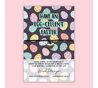 WishStrings ‘Egg-cellent Easter’ Wish Bracelet | Fun Easter Gift | Meaningful Keepsake for Easter Celebrations & Good Wishes