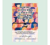 WishStrings ‘Successful Woman’ Wish Bracelet | Empowering Gift for Strength | Meaningful Keepsake for Support & Confidence