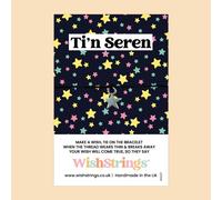 WishStrings ‘Ti’n Seren’ Wish Bracelet | Welsh Gift, You’re a Star | Thoughtful Keepsake for Love & Appreciation