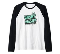 Wishy Washy Emblem Costume Raglan Baseball Tee
