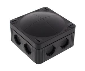 Wiska 10060580 COMBI 308/5 Junction Box - Black
