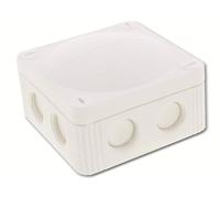 WISKA 10060610 Weatherproof Enclosure IP66 85 x 85 x 51mm (White)
