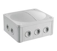 Wiska 10101459 Junction Box (L x W x H) 160 x 140 x 81 mm Grey IP66/IP67 Pack of 1