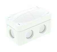 Wiska 10109573 COMBI 206 Empty Junction Box - White