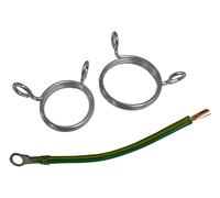 Wiska 10111816 E-SPRING20 Earthing Solutions Earth Spring, M20, Pack of 5, Stainless Steel