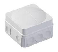 Wiska 108/5 76x76x51 24A IP66 Grey Junction Box