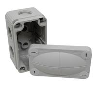 Wiska 206 Grey Junction Box Waterproof IP67 85 x 49 x 51mm Outdoor Enclosure