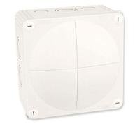 Wiska 607/5 4 X 4 X 2 Pvc Enclosure White - 61778 (110X110X66mm)
