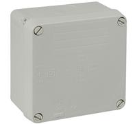 Wiska 815LH WIB1 110x110x60mm, IP65 Thermoplastic Junction Box, Light Grey