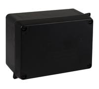 Wiska 816N WIB2 160x120x70mm, IP65 Thermoplastic Junction Box, Black