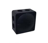 WISKA 85MM X 85MM X 51MM BLACK CONNECTION BOX ADAPTABLE BOX PLUS ABM LAMP CATALOGUE