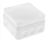 Wiska Adaptable Junction Box Enclosure White 108 76mm X 76mm X 51mm (10060622)