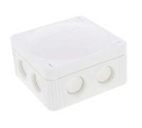Wiska Adaptable Junction Box Enclosure White 308/5 85mm X 85mm X 51mm