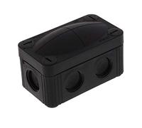 WISKA Box Combi 206 Black Empty IP66 Weatherproof Outdoor External Junction Box
