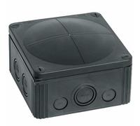 Wiska COMBI 1010/5 Pole Terminal Block Junction Box IP66/67 57A Black Grey - 10062215