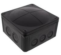 Wiska - Combi 1010 Black Junction Box Enclosure