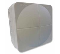 Wiska - Combi 108/5 Polypropylene Ip66 Junction Box Grey 76 X 76 X 51mm