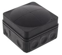 Wiska - Combi 108 Black Junction Box Enclosure