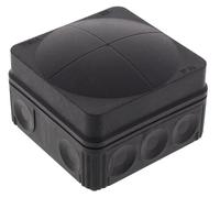WISKA - Combi 108 Black Junction Box Enclosure