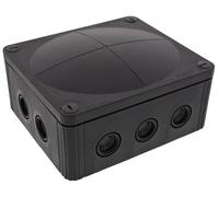 WISKA - Combi 1210 Black Junction Box Enclosure