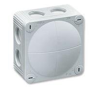 WISKA COMBI 308/5/W Enclosure, IP66, Junction Box, 51 mm, 85 mm, 85 mm, PP (Polypropylene), White (1 piece)