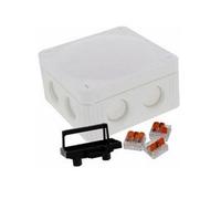 Wiska Combi 308 Pvc Adaptable Box With Wagos White Ip66