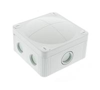 Wiska Combi 407 LG Polypropylene 95 x 95 x 60mm Enclosure Grey IP66 - 10105595