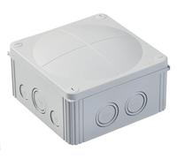 Wiska Combi Junction Box Grey 1010 140x140x82mm No Terminals 10060702 LG