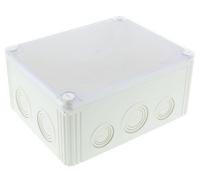 Wiska Combi Junction Box White 1610 200x160x94mm White/Clear 3-Pole 16mm²
