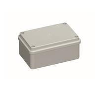 Wiska EC410C4R WIB7 120x80x50mm, IP65 Thermoplastic Junction Box, Light Grey