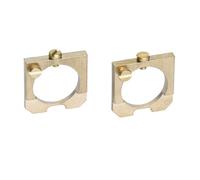 Wiska EC607 Brass Earthing Plate for COMBI 607 Junction Box (2 Pack)
