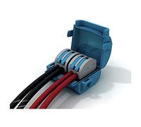 Wiska Mini Gel Insulated Junction Box, 1 x MJB2 Shellbox, 2 X 2 Pole Lever Connector