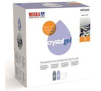 Wiska MP0100C Crystal Gel 1L Clear Gel, 2x500ml bottles