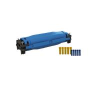 Wiska SH525W/C SHARK 69x180x40mm, IPX8 Pre-filled Gel Joint Suitable for up 25mm Comes with Non-insulated BV14 Blue & BV22 Yellow Crimp Connectors, Blue