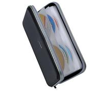 Wismart 72 Capacity Heavy Duty CD DVD Blu-ray Media Case Storage Holder Organizer Wallet (Black)