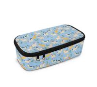 Wismoutput Pony Pencil Case for Kids Large Capacity Pen Pouch Practical Organizer for Primary Elementary School for Girls Boys