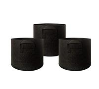 WISMURHI 3 Pack 20 Gallon Plant Grow Bags, Heavy Duty Thickened Nonwoven Fabric Pots with Handles