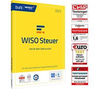 WISO Tax 2023 Tax Savings Account, Mac, Start and Plus, for Browsers, Windows, Mac, Smartphones and Tablets|Standard Packaging